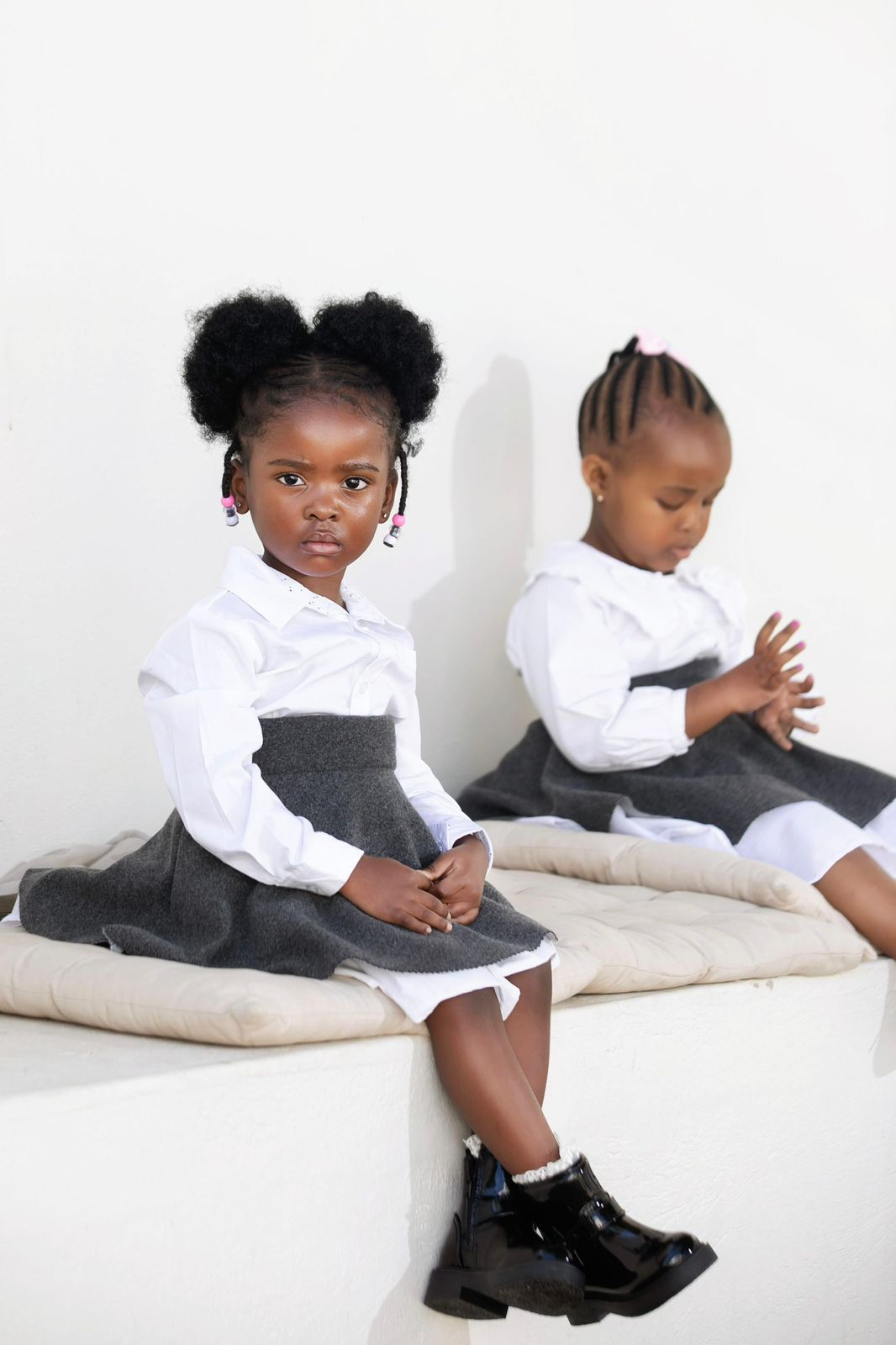 Beautiful kids hairstyles at Tiny Tangles Salon